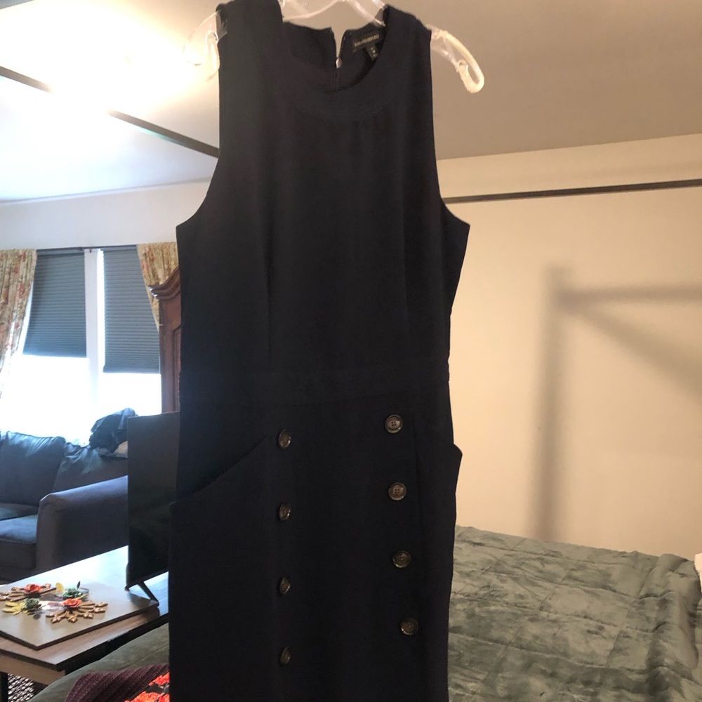 Like new navy banana republic dress
